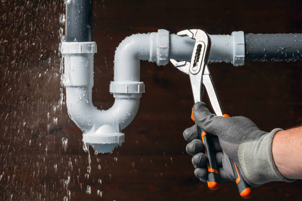 Professional Burst Pipe Repair technician working in Brookhaven, PA